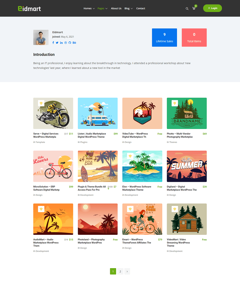 Graphics Vendor Public Profile