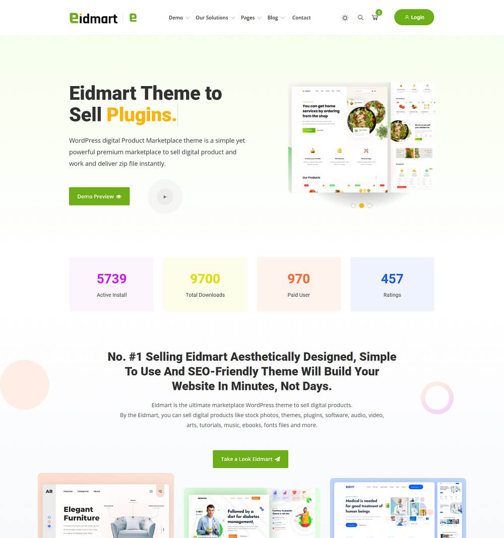 Software Landing Page